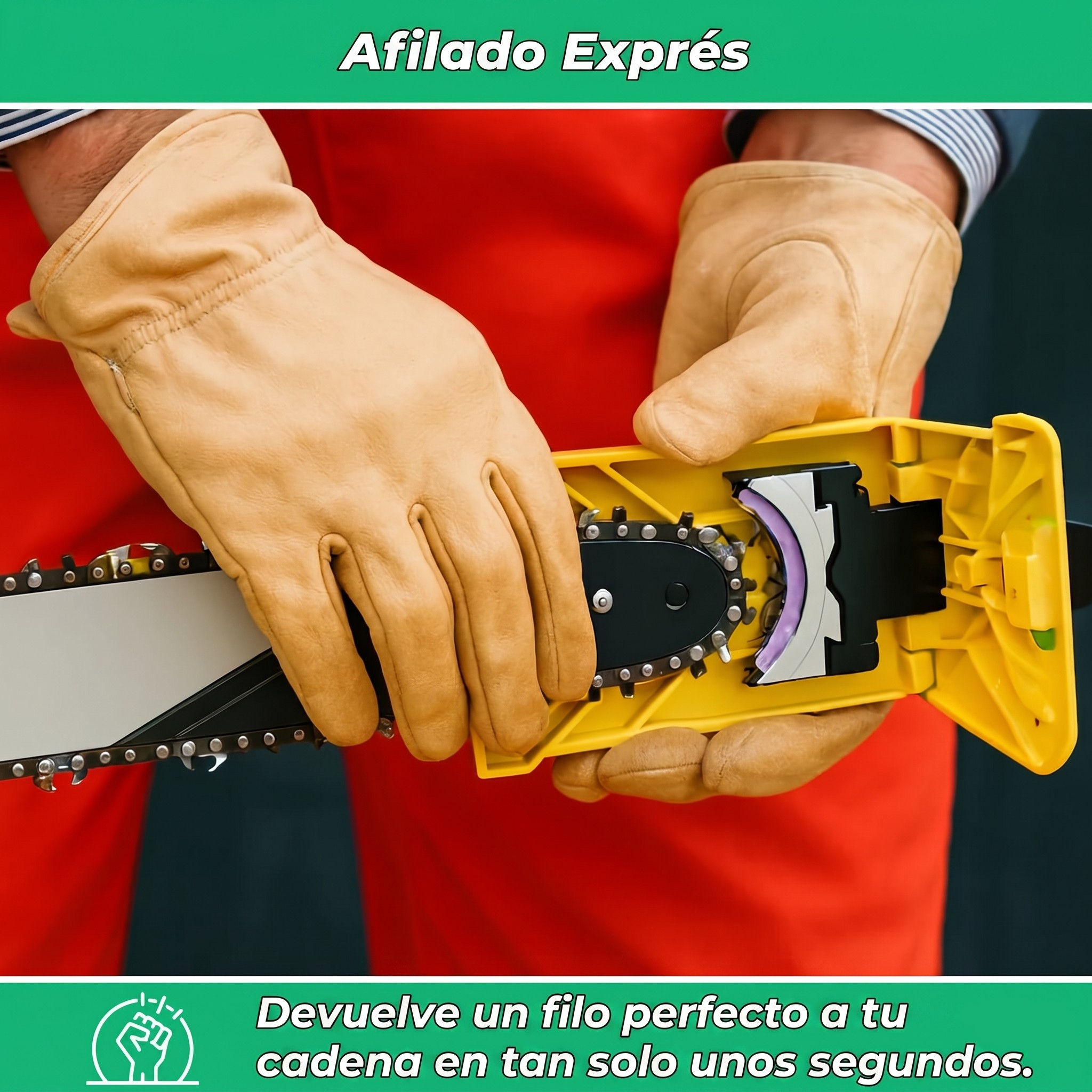 AfilaPRO — Afilador de Motosierra Ultra-Rápido