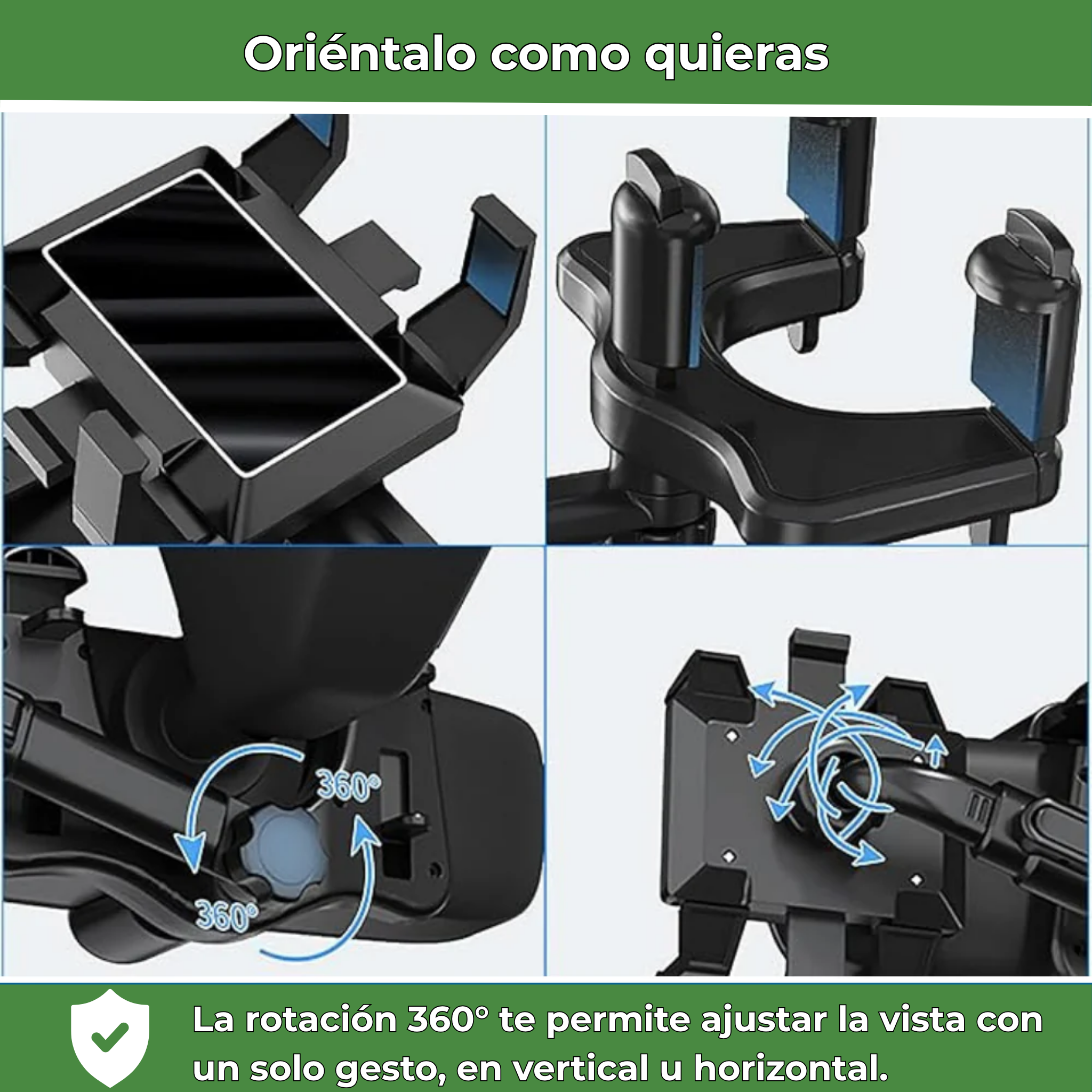 VisionGrip 360 - Soporte para telefonos