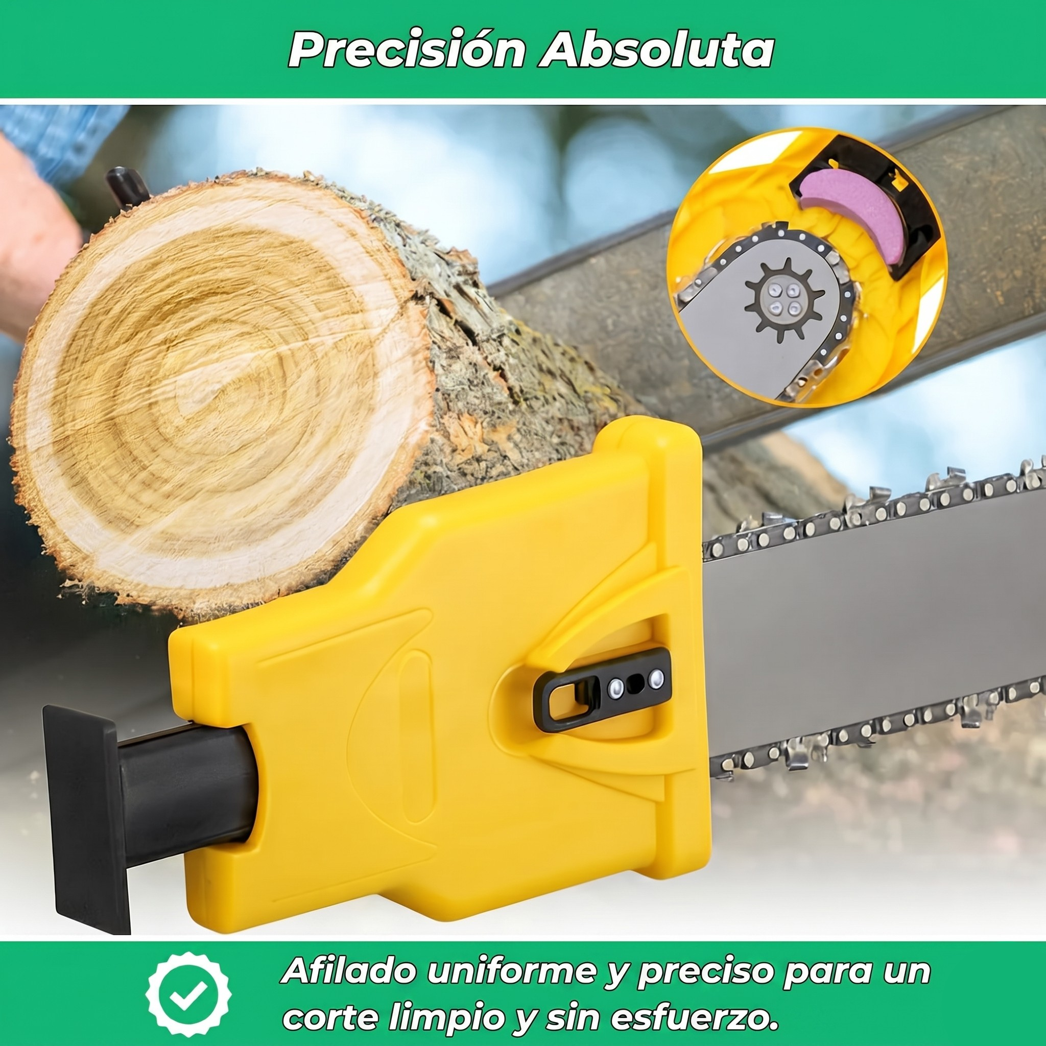 AfilaPRO — Afilador de Motosierra Ultra-Rápido