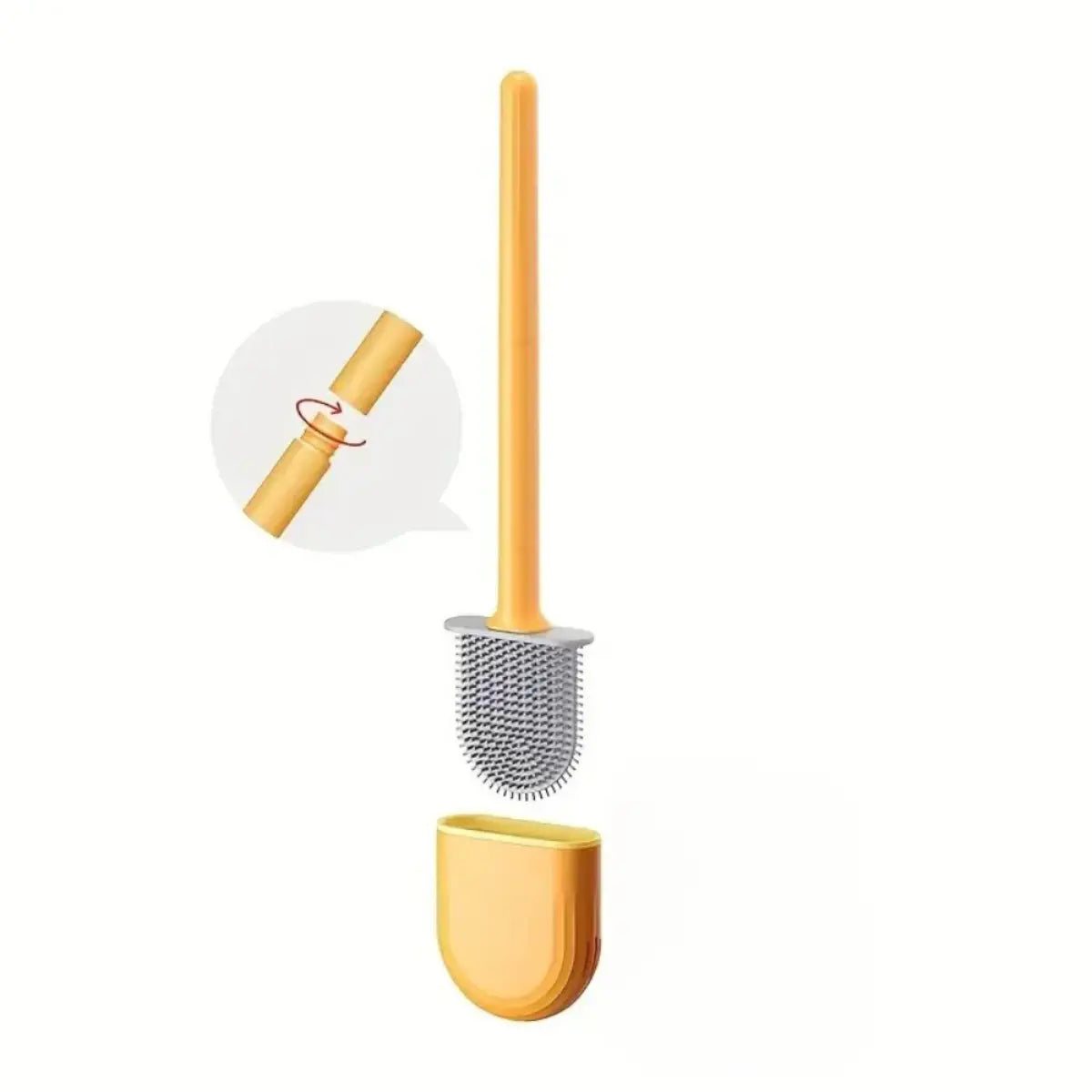 FlexiWC – Cepillo de inodoro de silicona suave y eficaz Vivarro