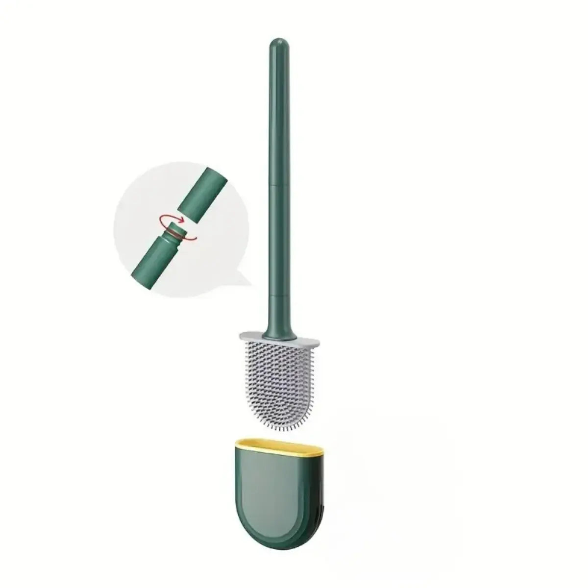FlexiWC – Cepillo de inodoro de silicona suave y eficaz Vivarro